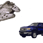 The GMC Sierra vs. The Millenium Falcon: Which is better?