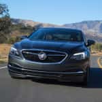 2017 LaCrosse Front Driving in Mountains