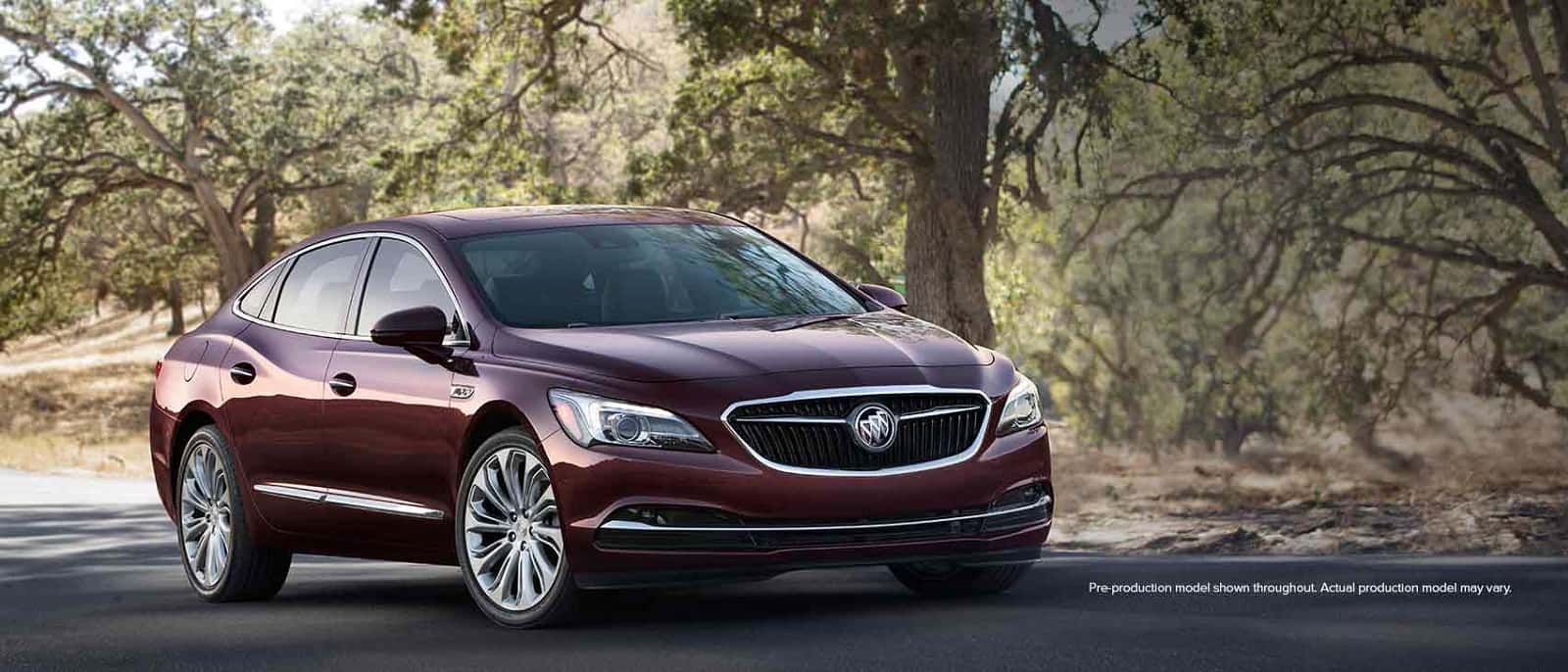 2017 Buick LaCrosse Dark Chery Metallic1