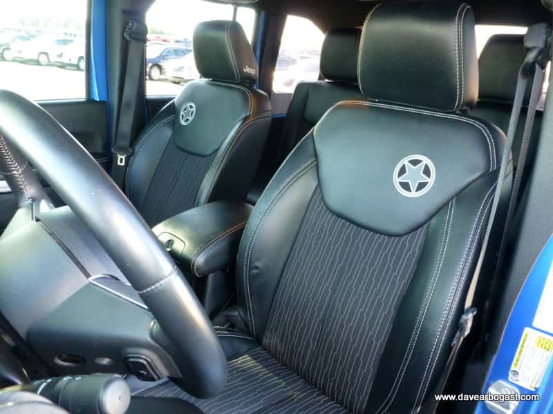 Custom Jeep Seat