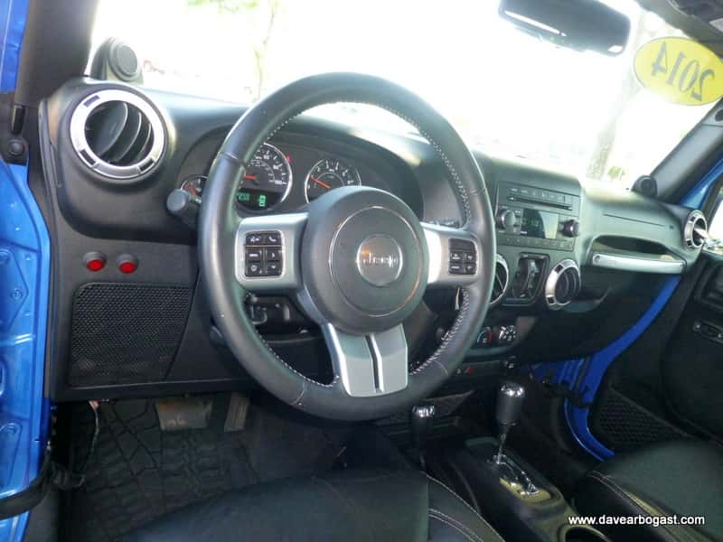 Custom Jeep Steering Wheel
