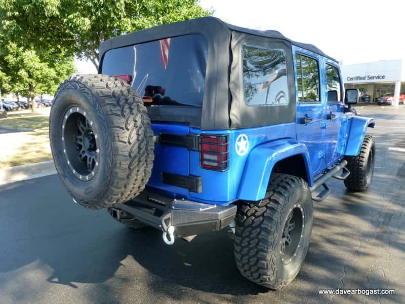 Custom Jeep back