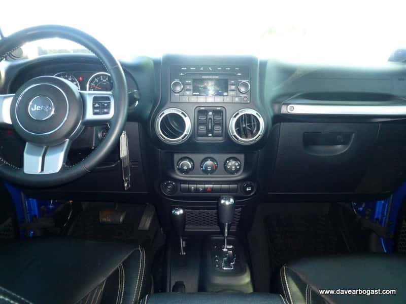 Custom Jeep interior
