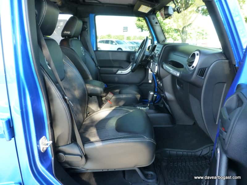 Custom Jeep interior