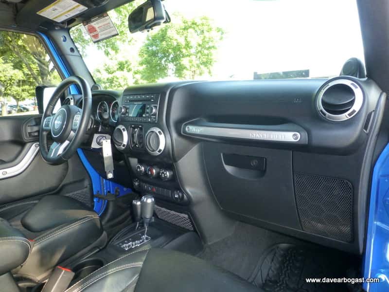 Custom Jeep interior