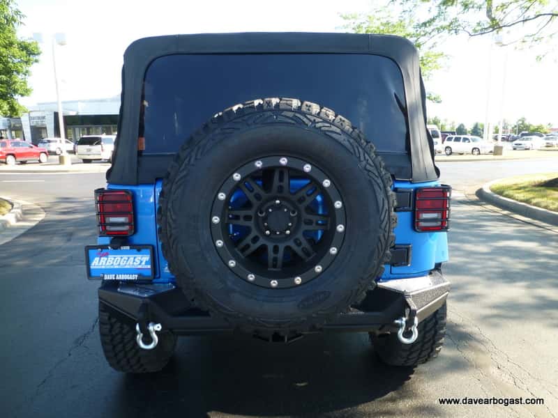 Custom Jeep back