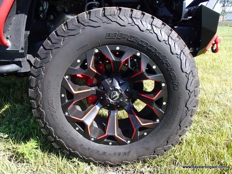 20 inch wheel custom jeep