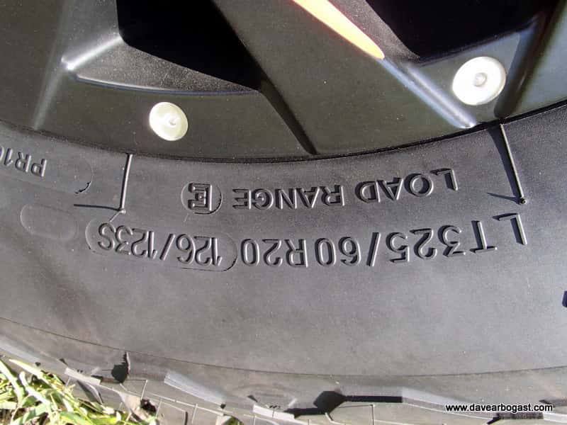 Tire Size Custom Jeep