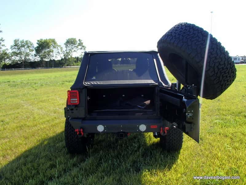 Rear Door Open Custom Jeep