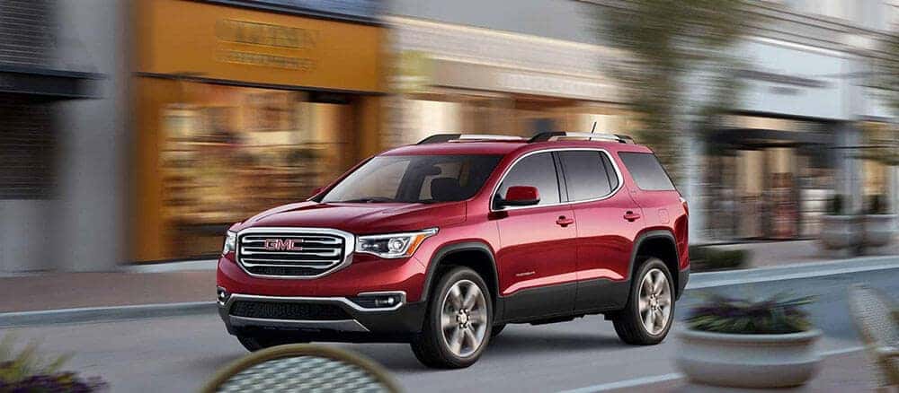 2018 GMC Acadia SLT Crimson Red Tintcoat