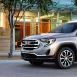 2019 GMC Terrain on a city road