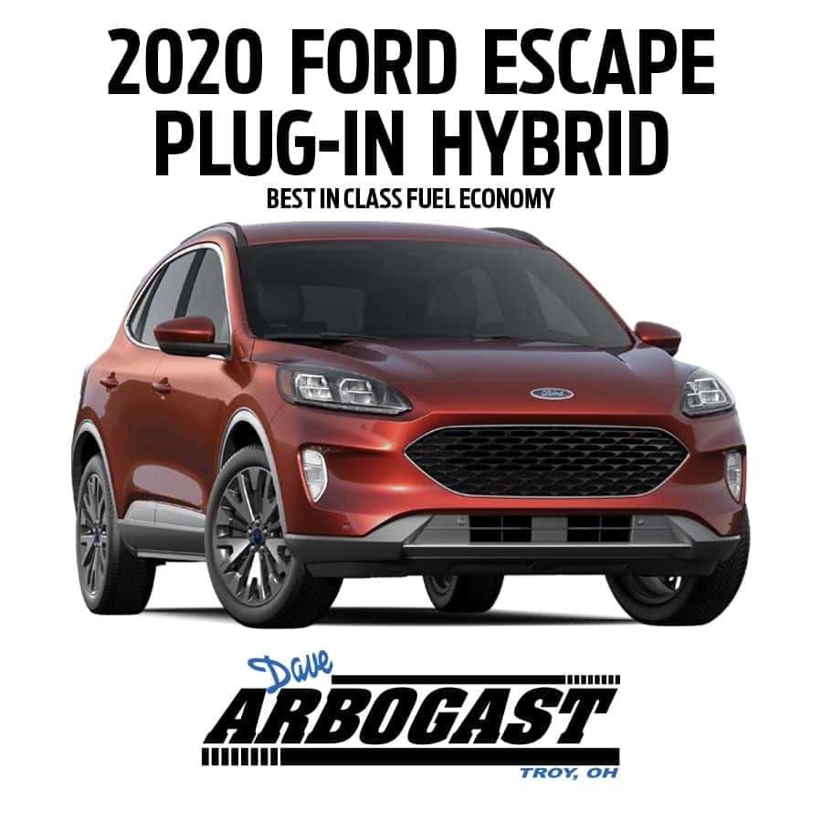 The 2020 Ford Escape Plug-in Hybrid Brings Best in Class Fuel Economy