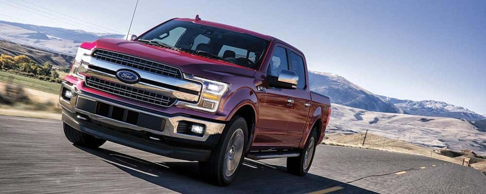 2020 Ford F-150 on highway