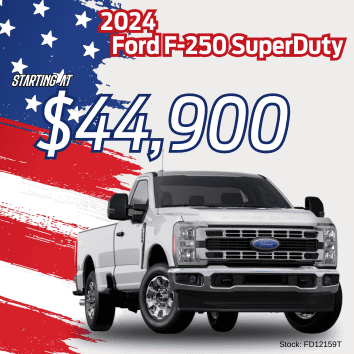 New 2024 Ford F-250SD XL 4WD