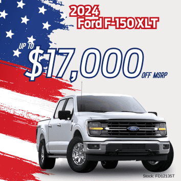 New 2024 Ford F-150 XLT 4WD