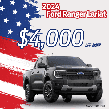 New 2024 Ford Ranger Lariat 4WD