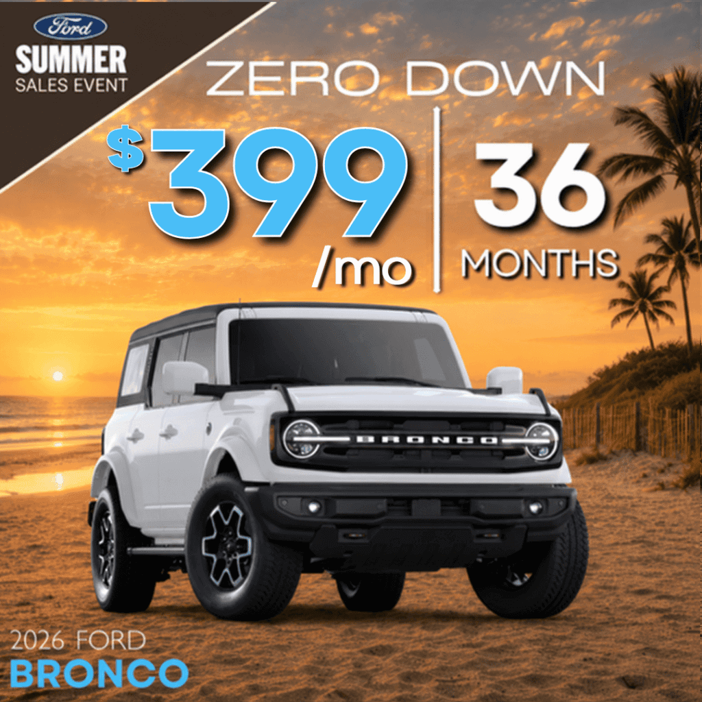 New 2026 Ford Bronco Big Bend 4WD