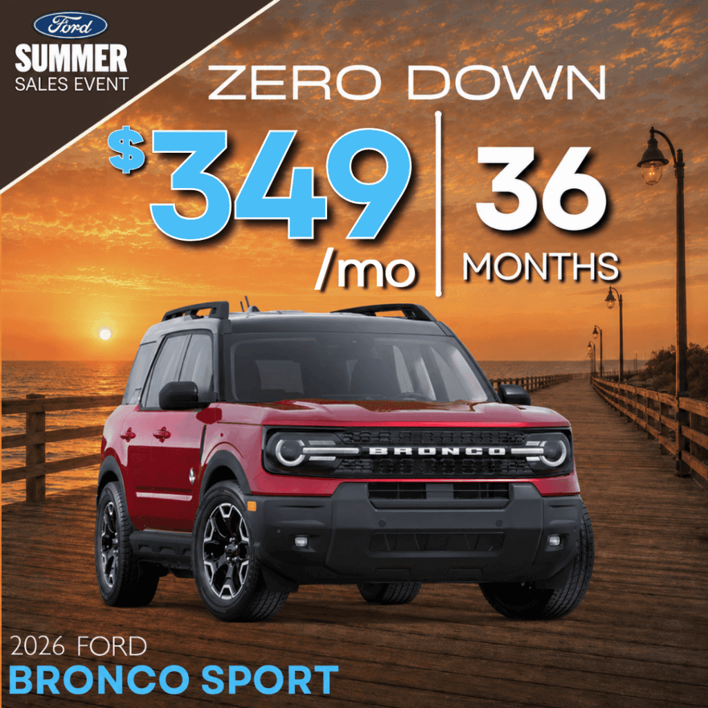 New 2026 Ford Bronco Sport Big Bend 4WD