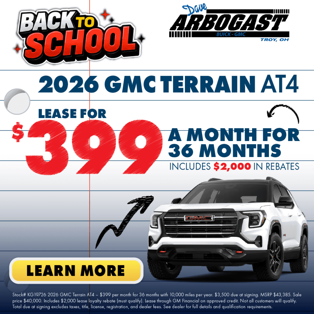 New 2026 GMC Terrain AT4 AWD