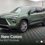 2027 Enclave New Colors