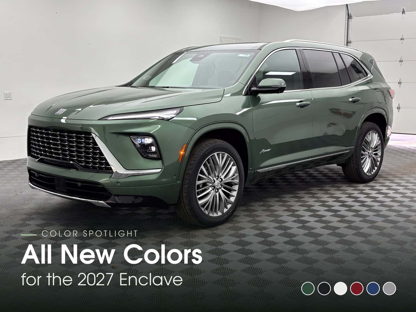 2027 Buick Enclave new exterior colors 2027 Buick Enclave in new exterior colors