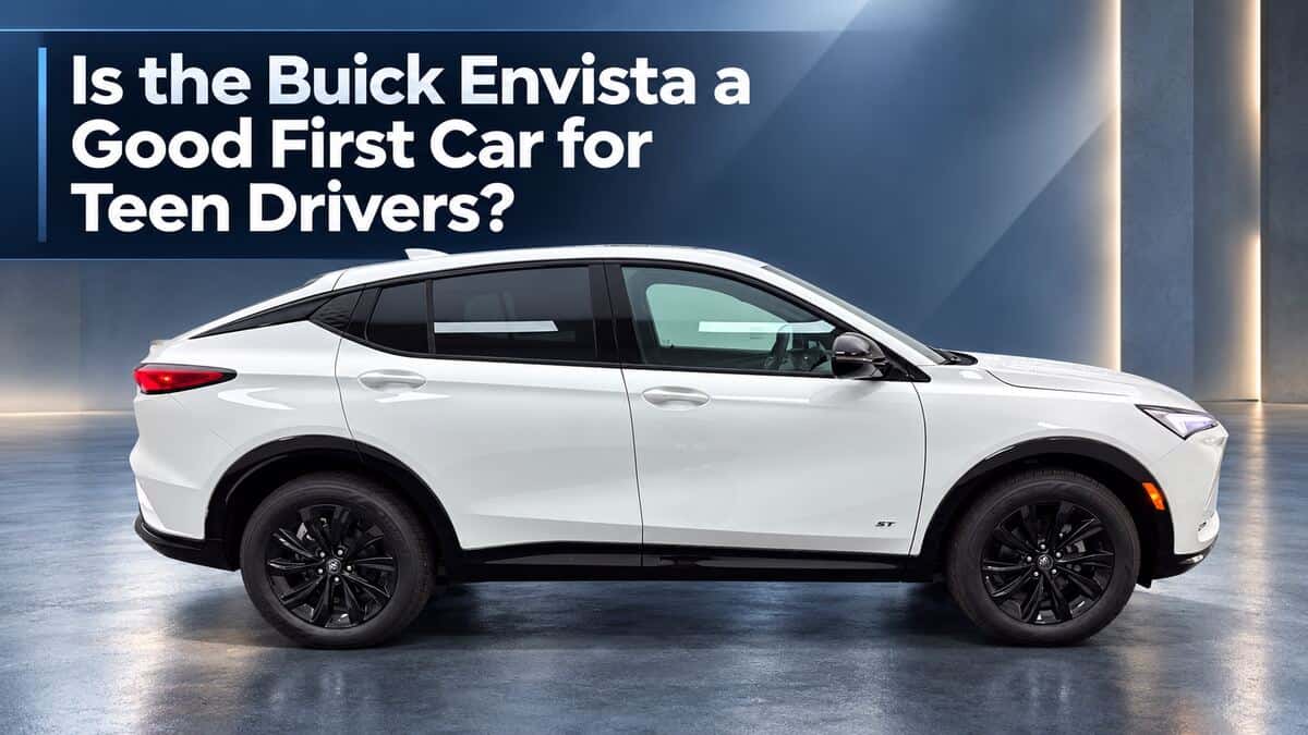 White Buick Envista for teen drivers