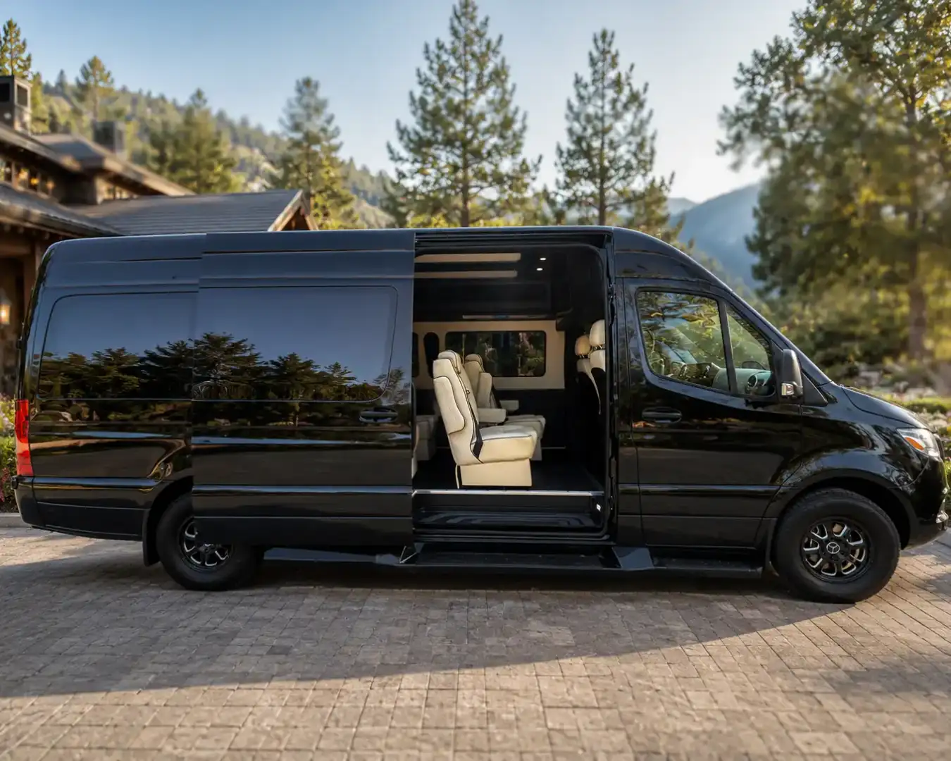 National Traveler Golden Eagle luxury Mercedes-Benz Sprinter passenger van