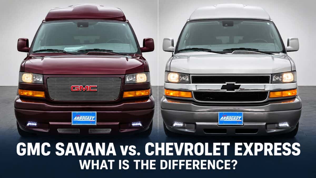 GMC Savana vs Chevrolet Express Conversion Vans