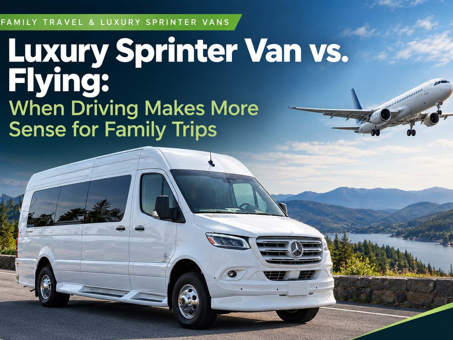 Luxury Sprinter Van vs Flying