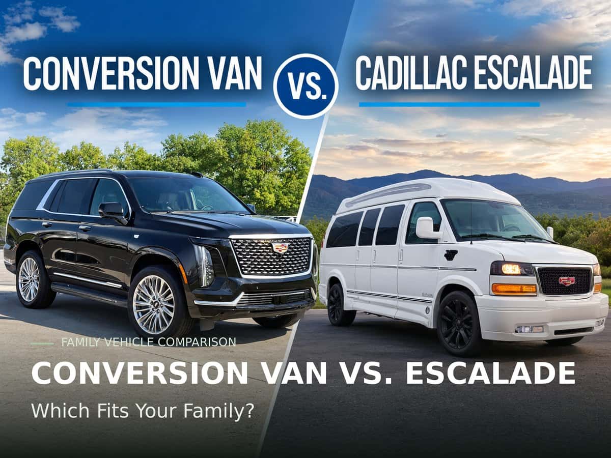 Conversion Van vs. Cadillac Escalade