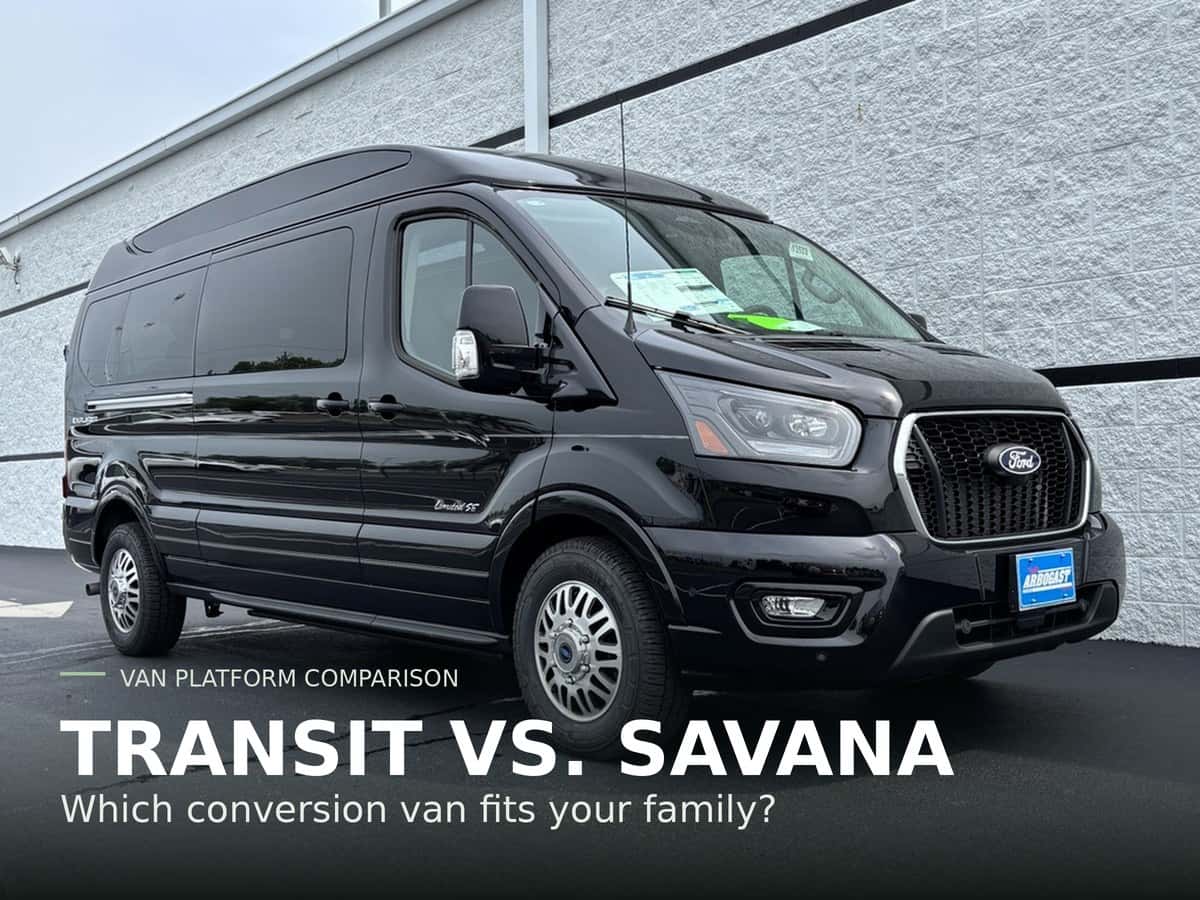 Ford Transit vs GMC Savana