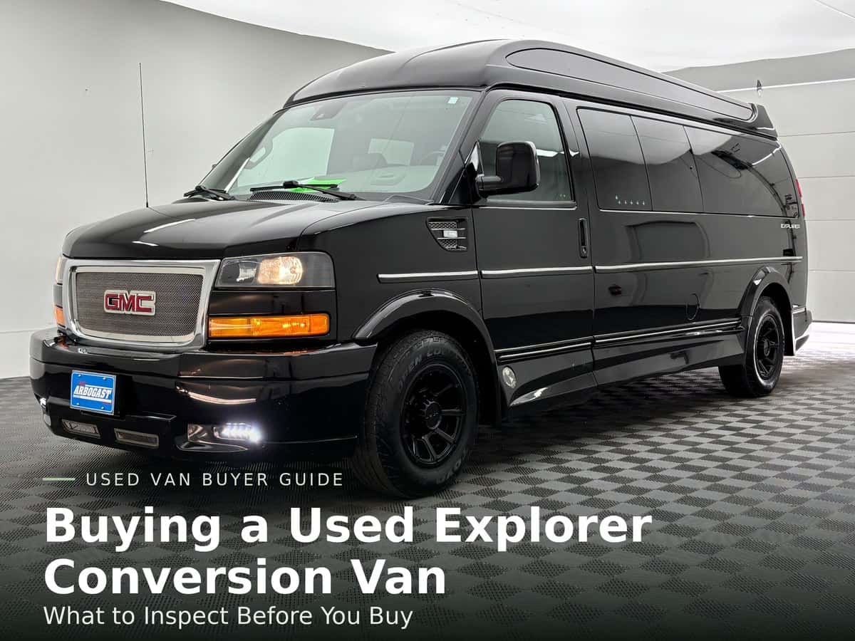 What to Inspect Before Buying a Used Conversion Van