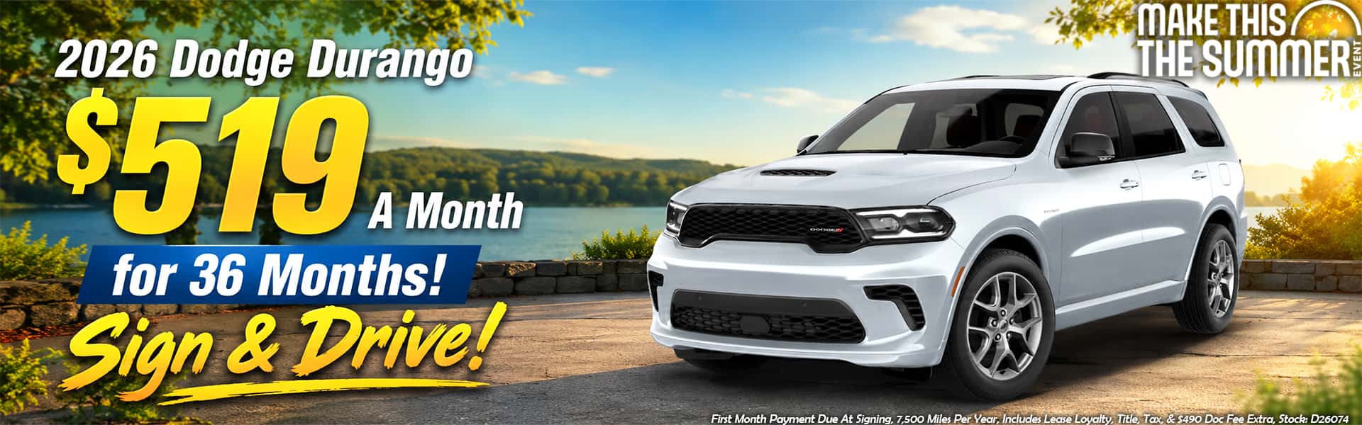 durango lease