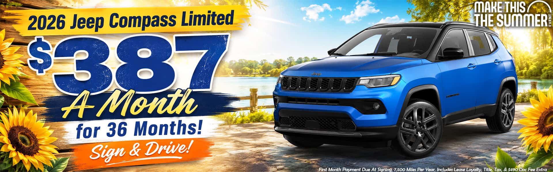 jeep compass lease
