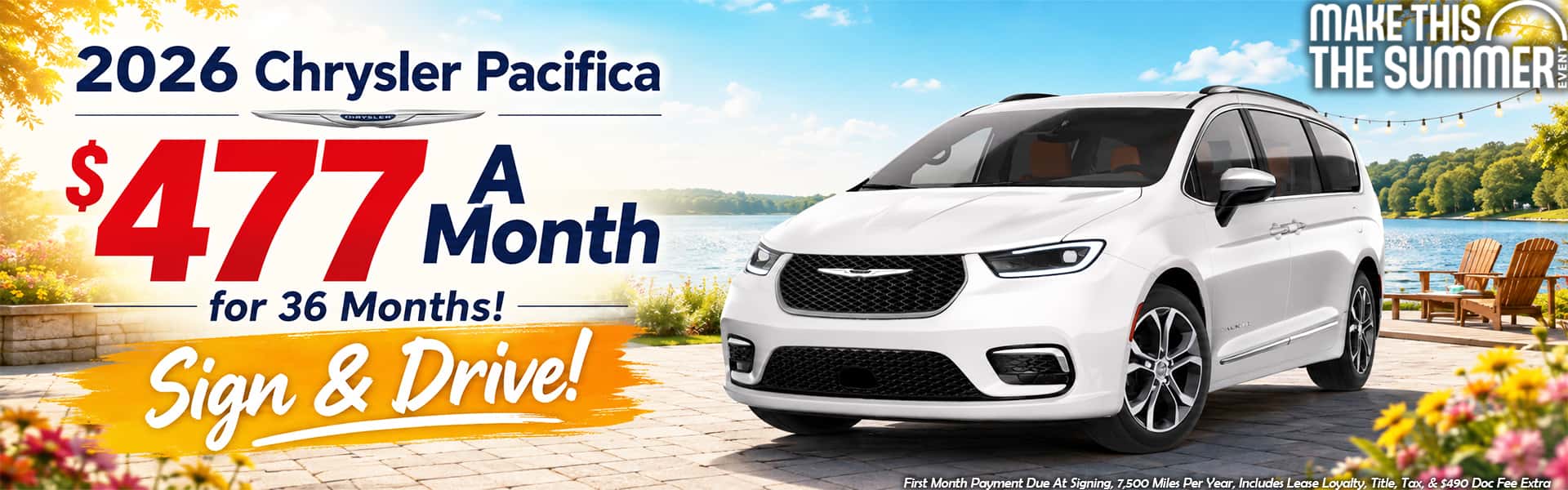 pacifica lease august