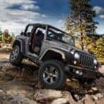 2018 Jeep Wrangler on Rocky Trail