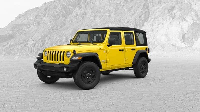 Jeep wrangler best sale colors 2018