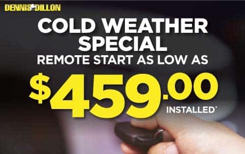 Cold Weather Special - Remote start as low as $459 installed*