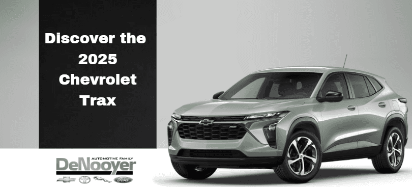 Discover the 2025 Chevrolet Trax at DeNooyer Automotive