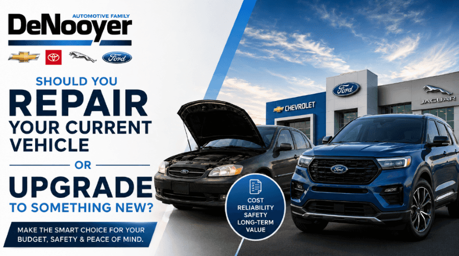 Should You Repair Your Current Vehicle or Upgrade to Something New?