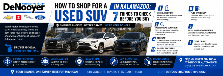 How to Shop for a Used SUV in Kalamazoo