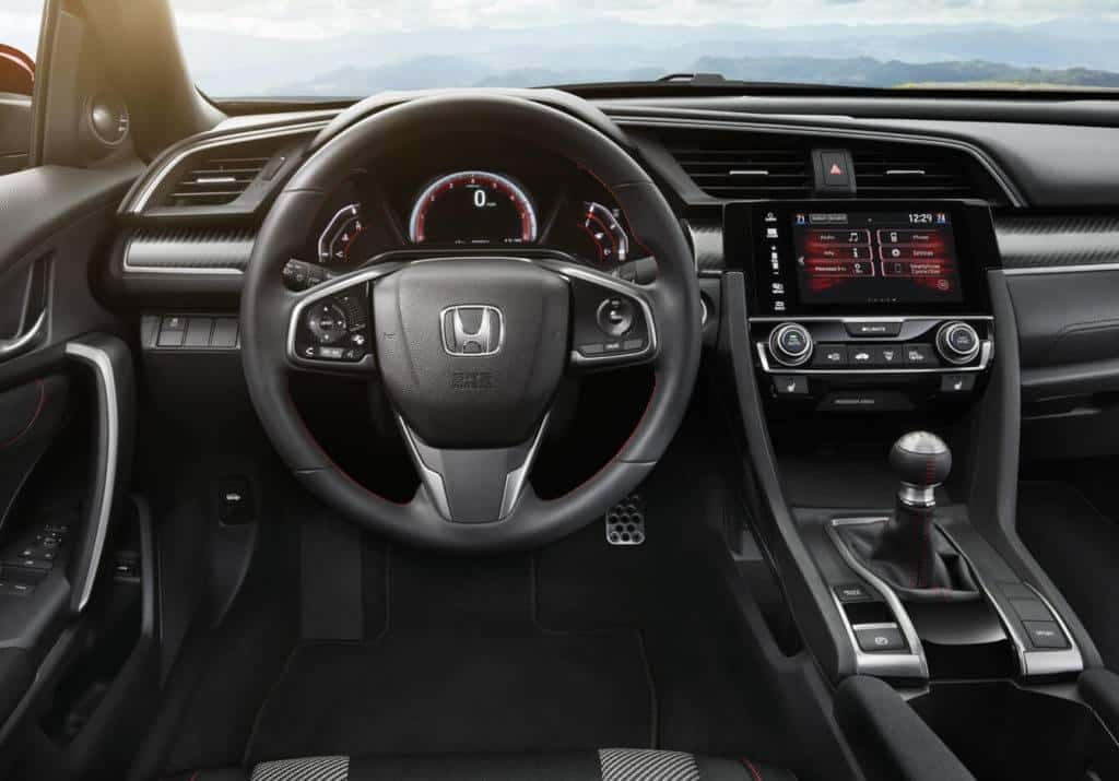 The Sporty Yet Refined 2017 Honda Civic Si Interior Features