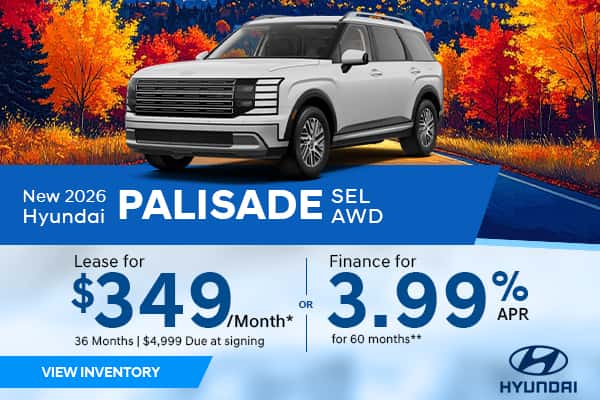 New 2026 Hyundai Palisade SEL AWD
