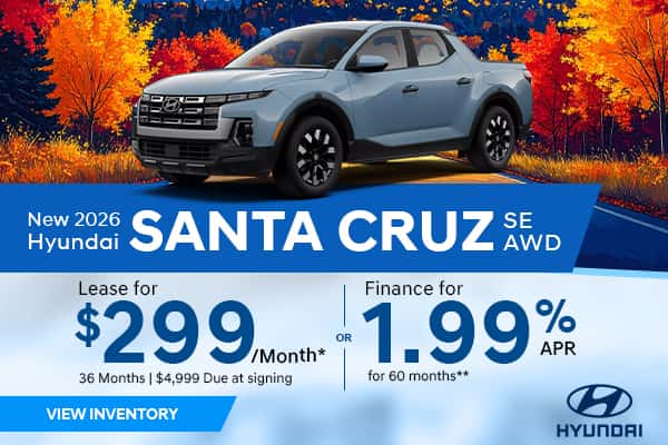 New 2026 Hyundai Santa Cruz SE AWD