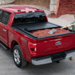 2021 Ford F-150, Worker Using Truck Bed