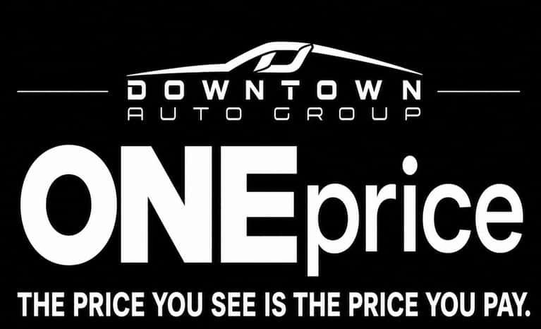 Downtown Auto group ONEprice logo