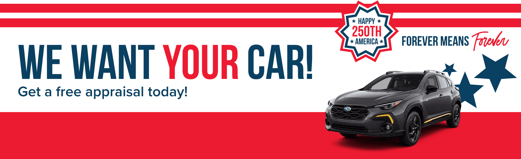 We Want Your Car slider
