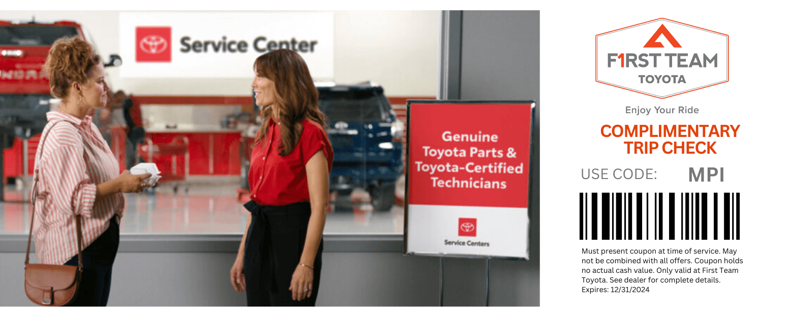 Auto Service Specials | First Team Toyota near Portsmouth