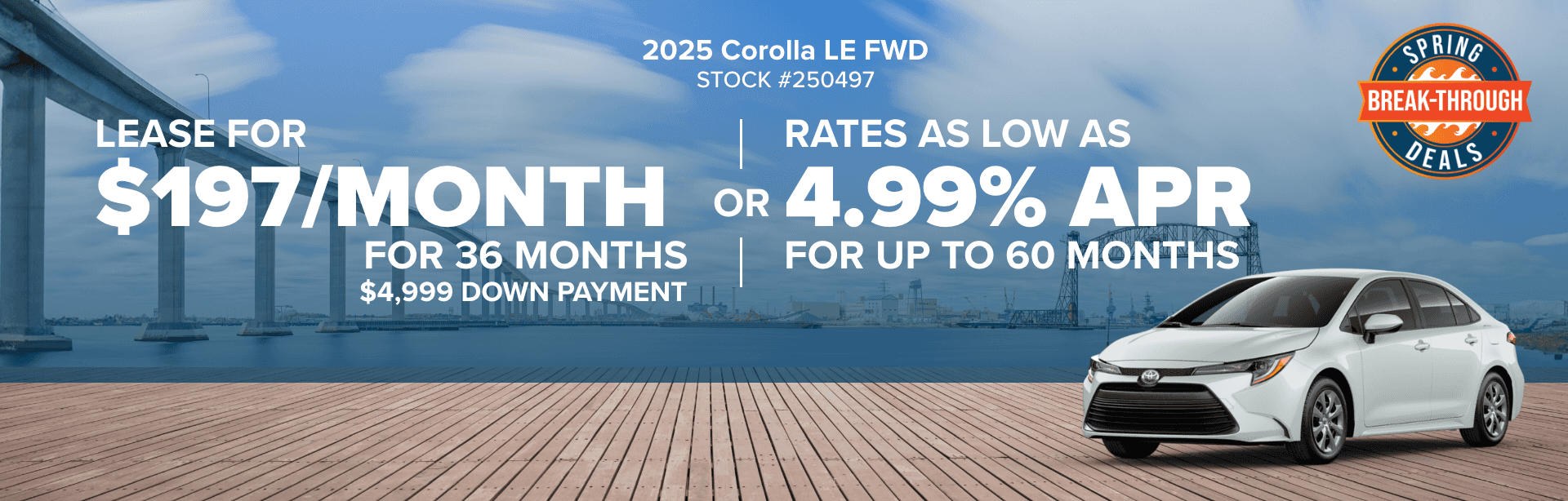 2025 Corolla LE FWD