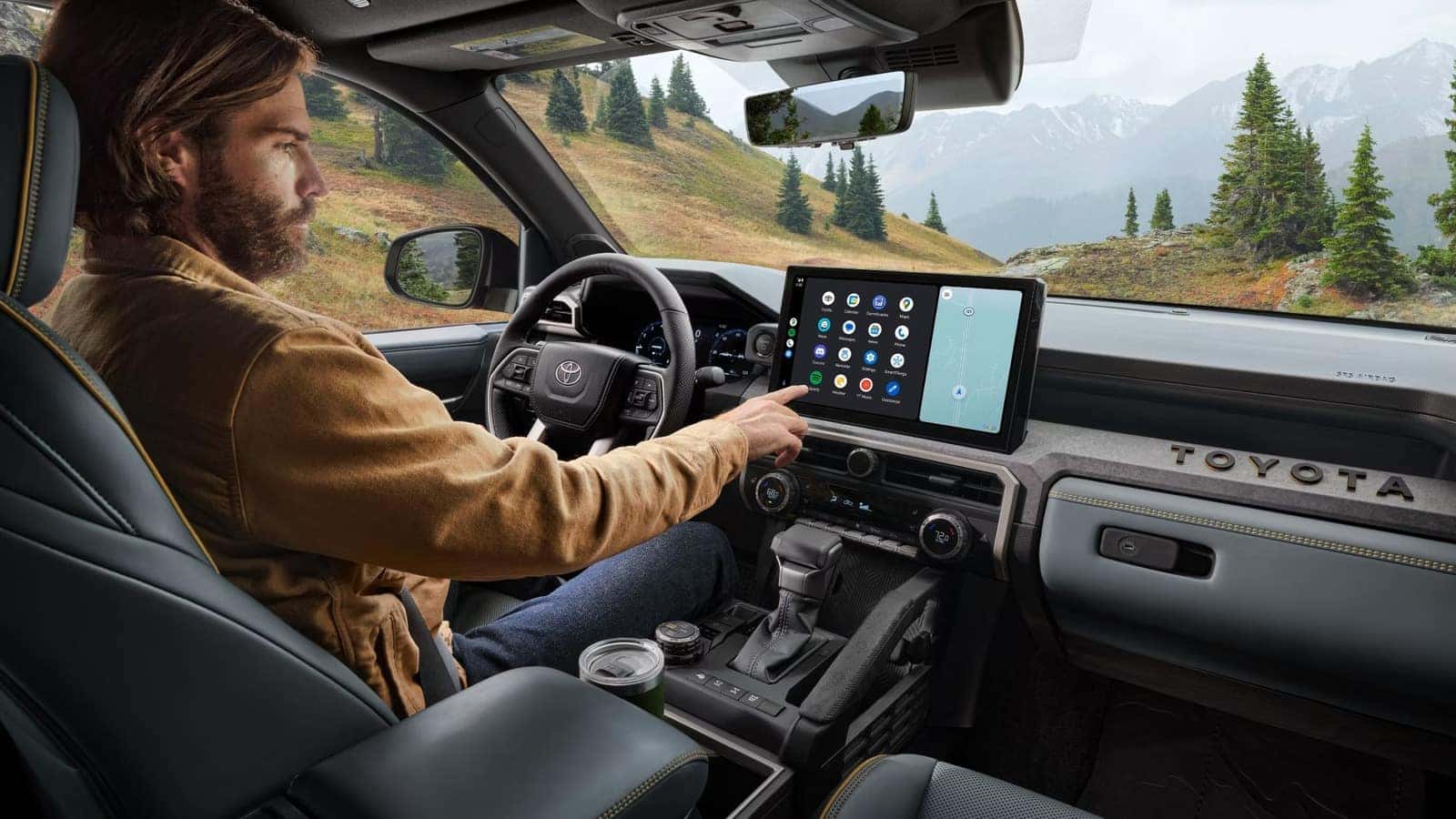 Interior of the 2025 Tacoma